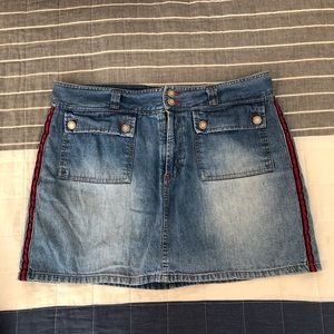Denim Skort.